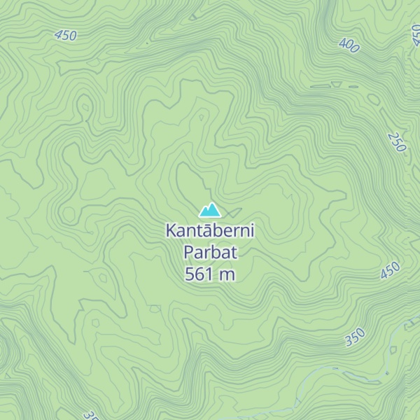 Map of Kantāberni Parbat