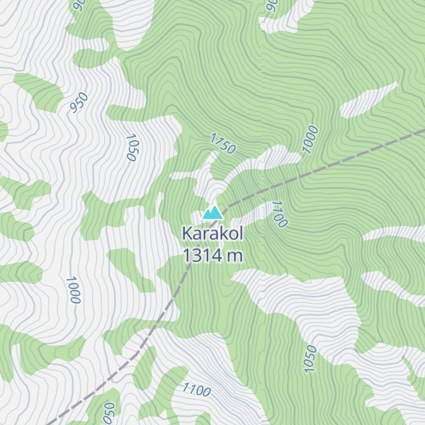 Map of Karakol