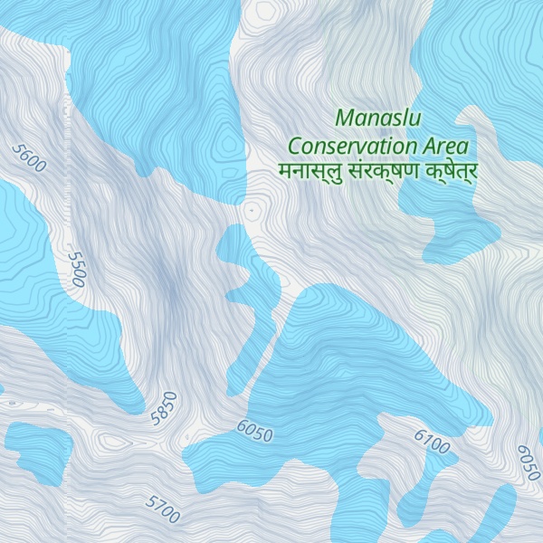 Map of Bhauda Himal