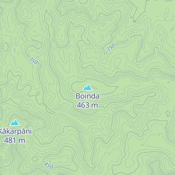 Map of Boinda