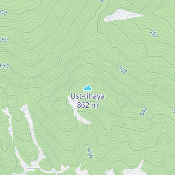 Map of Ust-tihaya