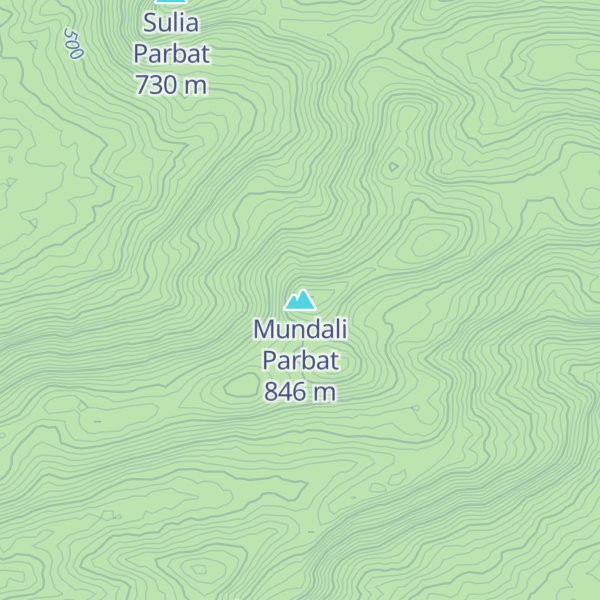 Map of Mundali Parbat