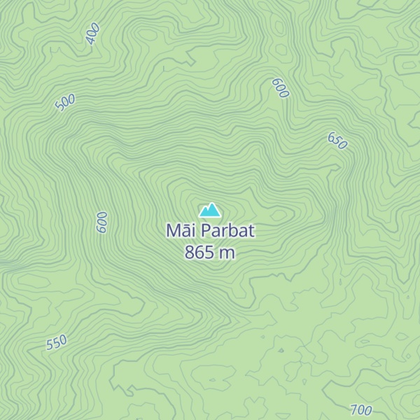 Map of Māi Parbat