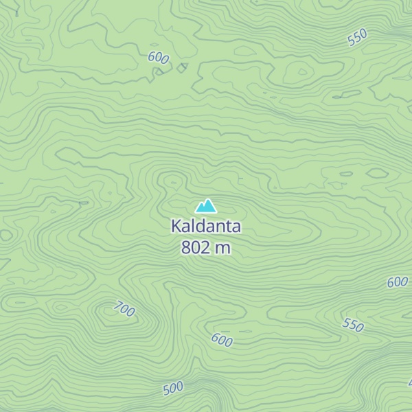 Map of Kaldanta