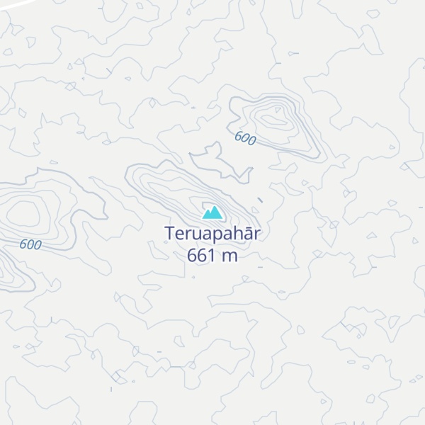 Map of Teruapahār