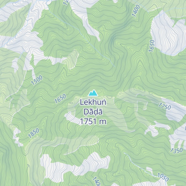 Map of Lekhuṅ Ḍā̃ḍā