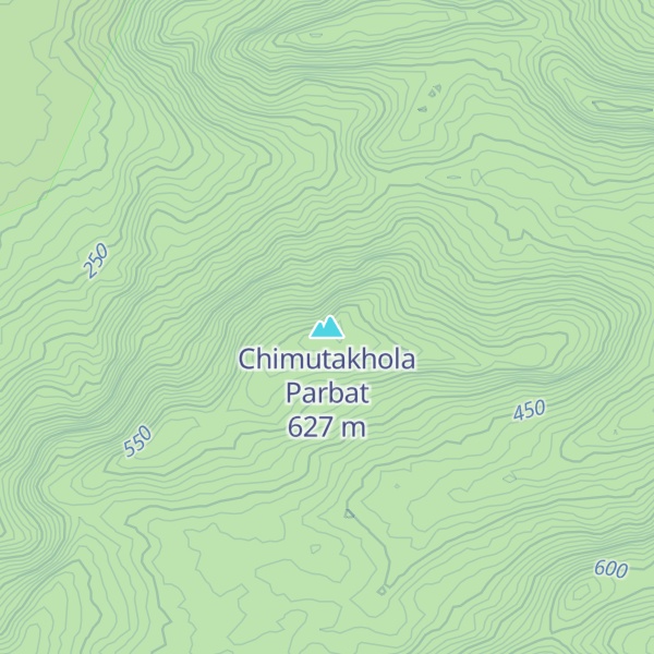 Map of Chimutakhola Parbat