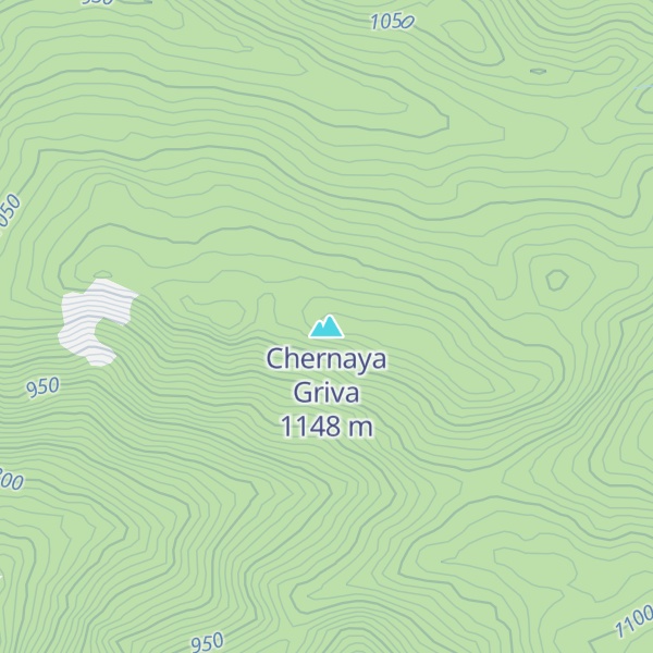 Map of Chernaya Griva