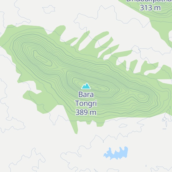 Map of Bara Tongri
