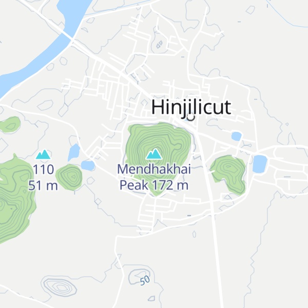 Map of Mendhakhai Peak