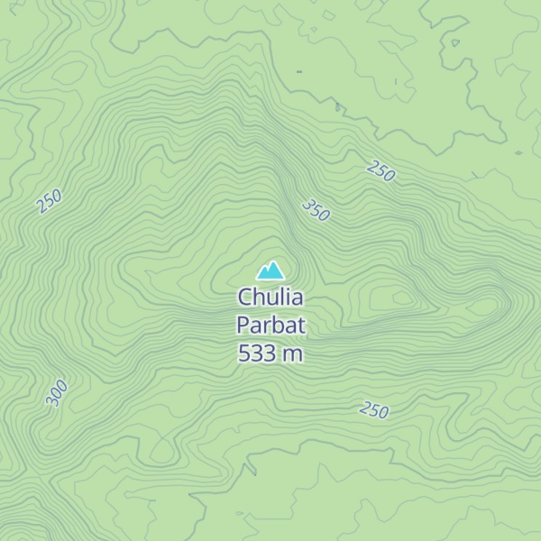 Map of Chulia Parbat