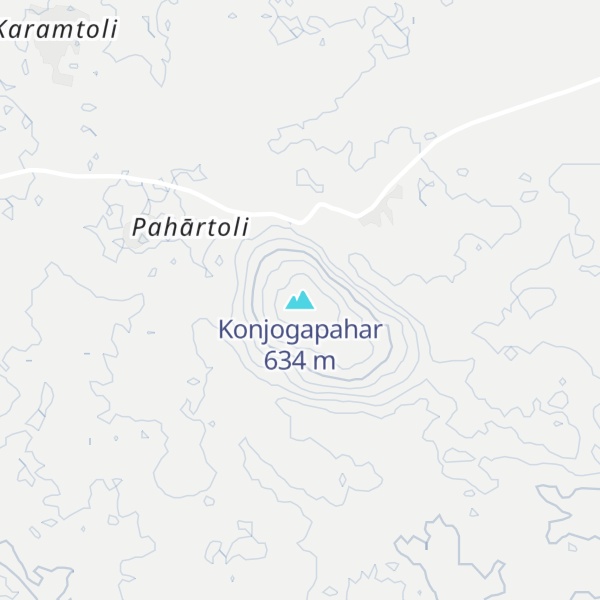 Map of Konjogapahar