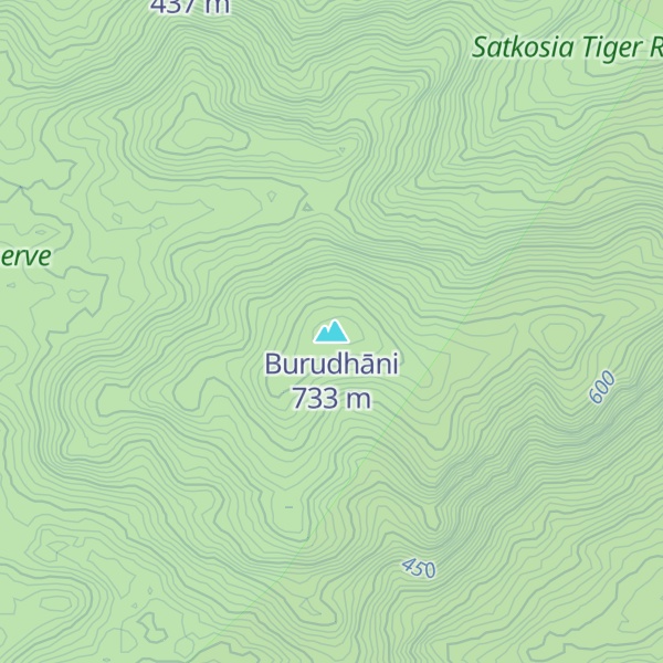 Map of Burudhāni