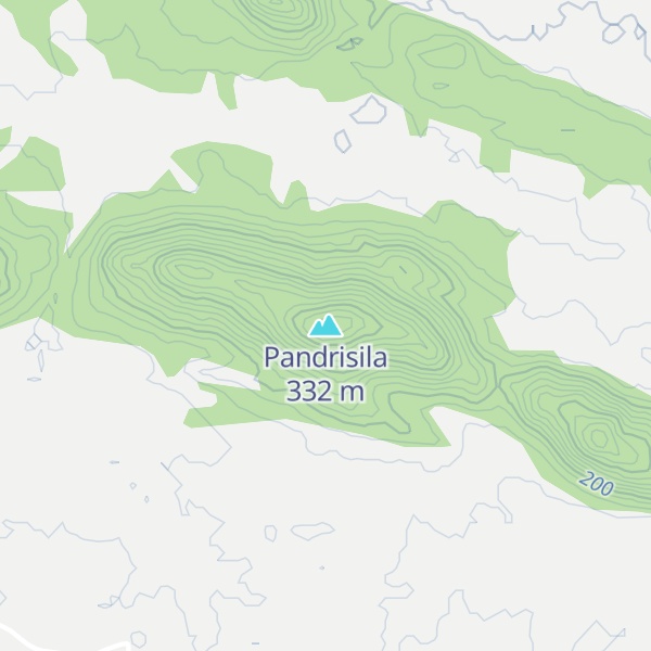 Map of Pandrisila