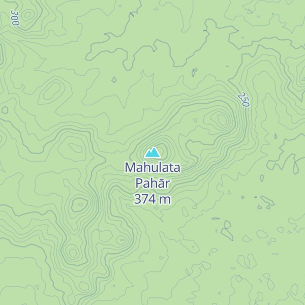 Map of Mahulata Pahār