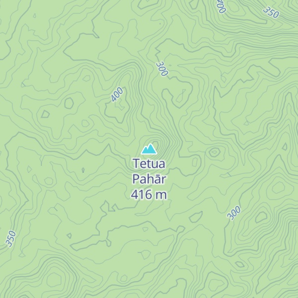 Map of Tetua Pahār