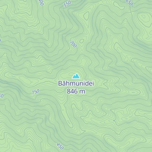 Map of Bāhmunidei