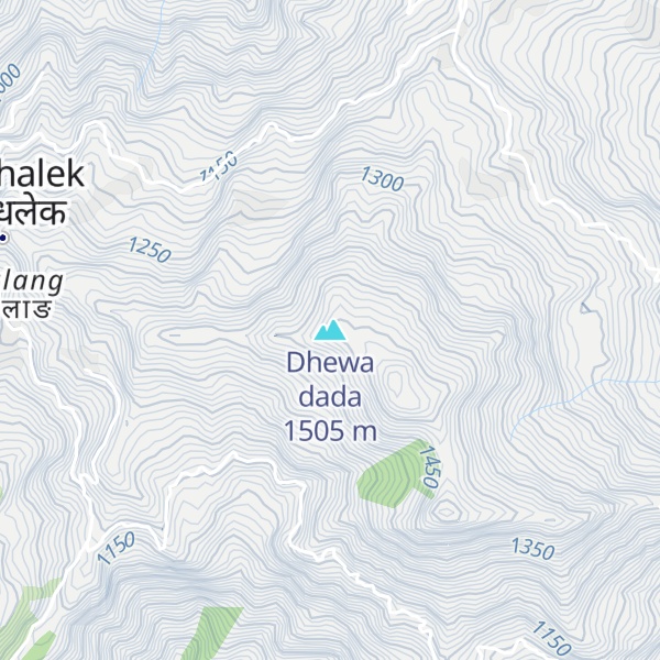 Map of Dhewa dada