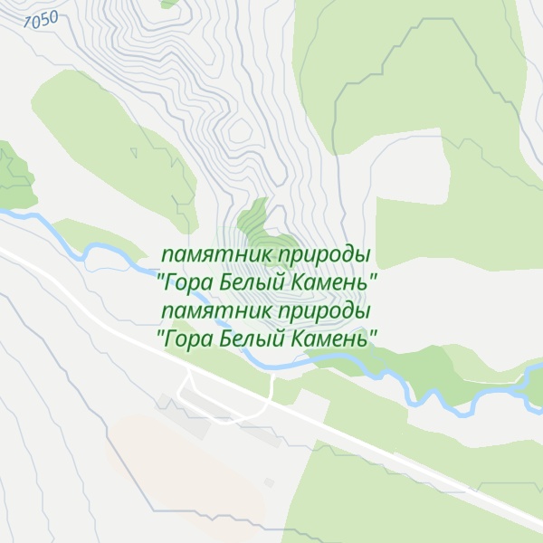 Map of Belii Kamen