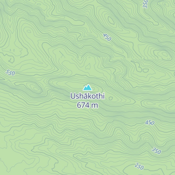 Map of Ushākothi
