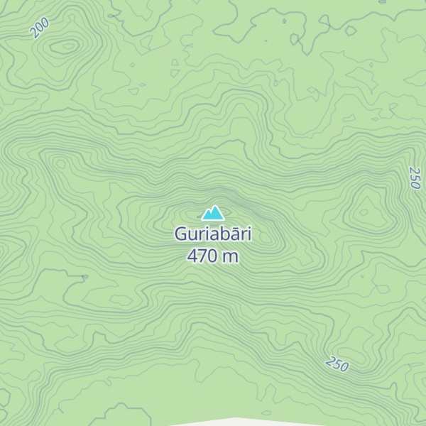 Map of Guriabāri