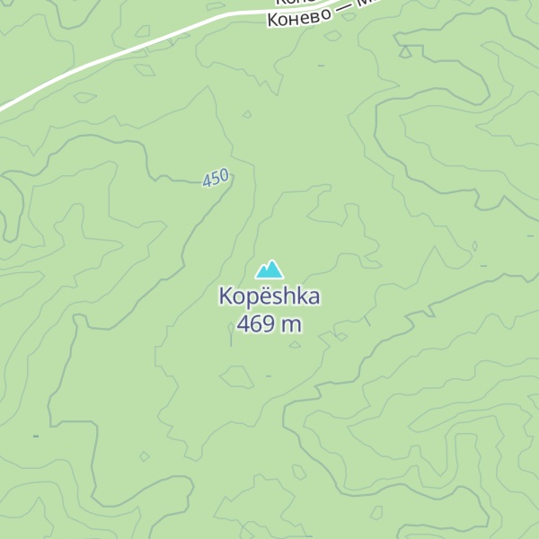 Map of Kopëshka