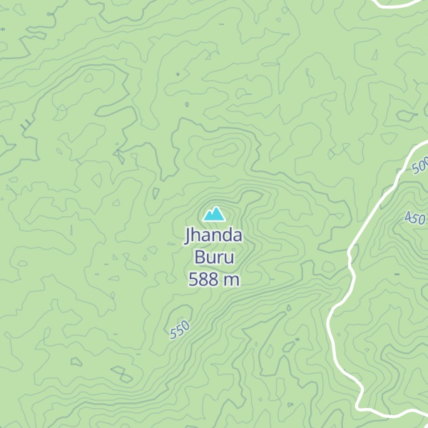 Map of Jhanda Buru