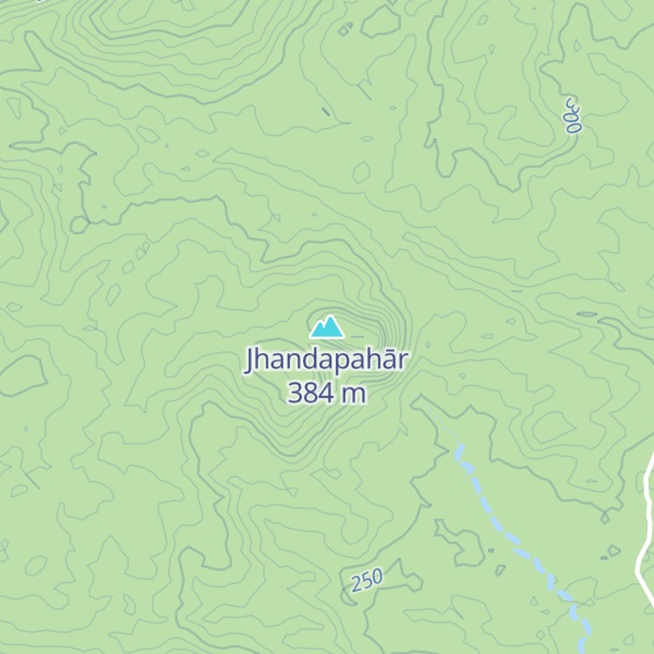 Map of Jhandapahār