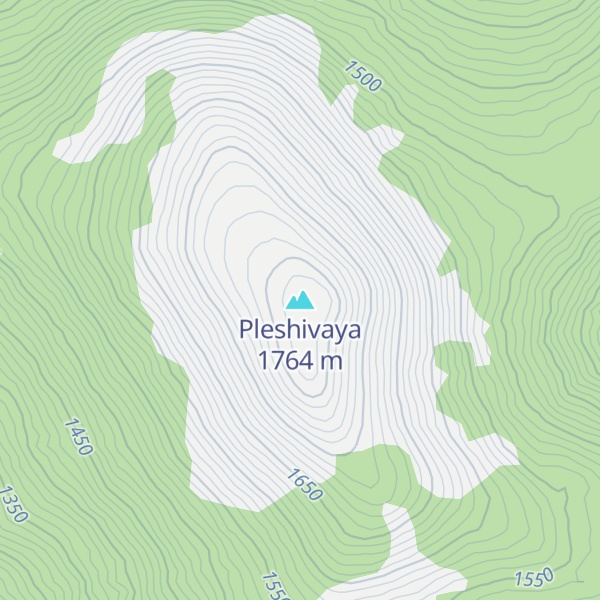 Map of Pleshivaya