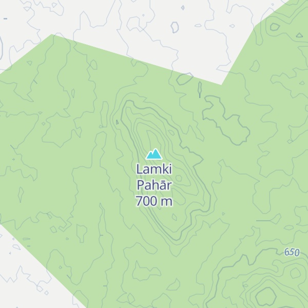 Map of Lamki Pahār