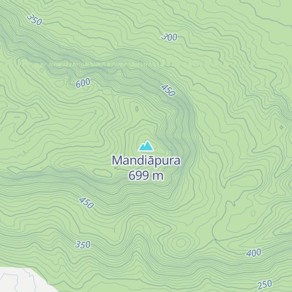 Map of Mandiāpura