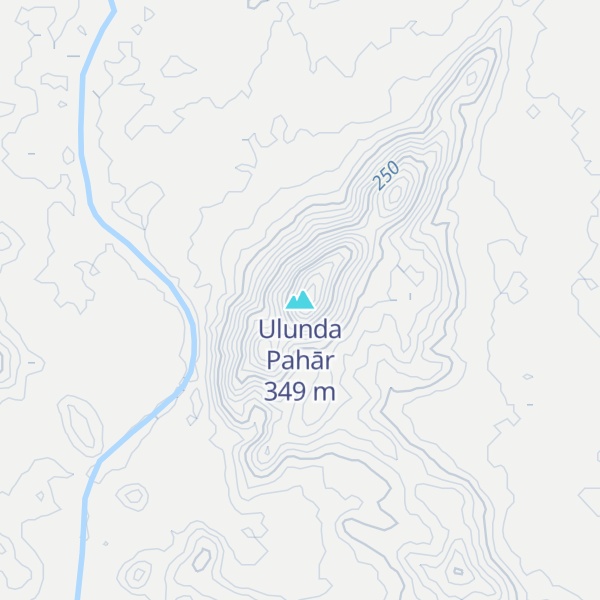 Map of Ulunda Pahār