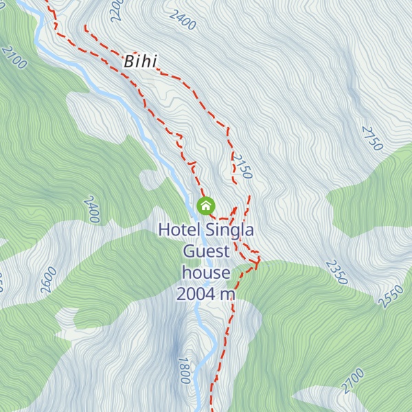 Map of Hotel Singla Guest house