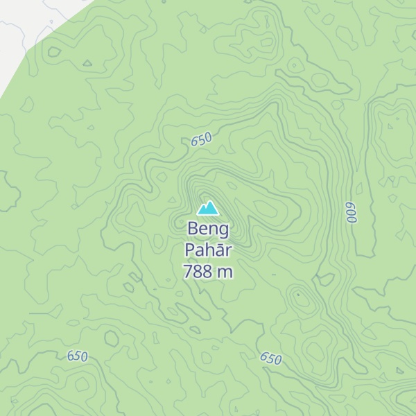 Map of Beng Pahār
