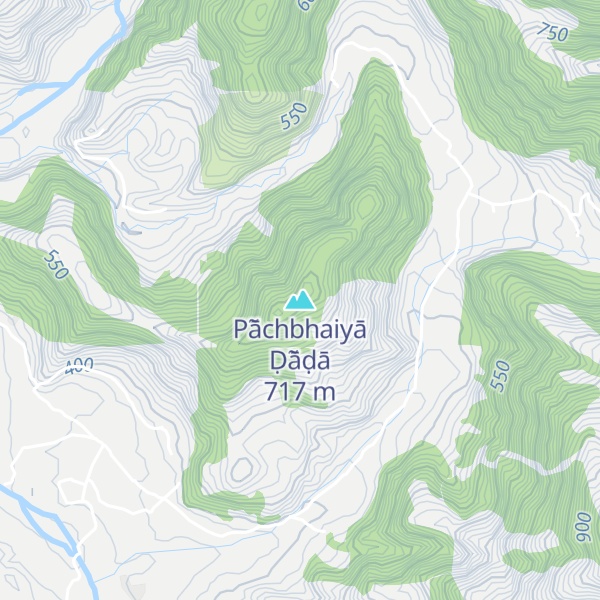 Map of Pā̃chbhaiyā Ḍā̃ḍā
