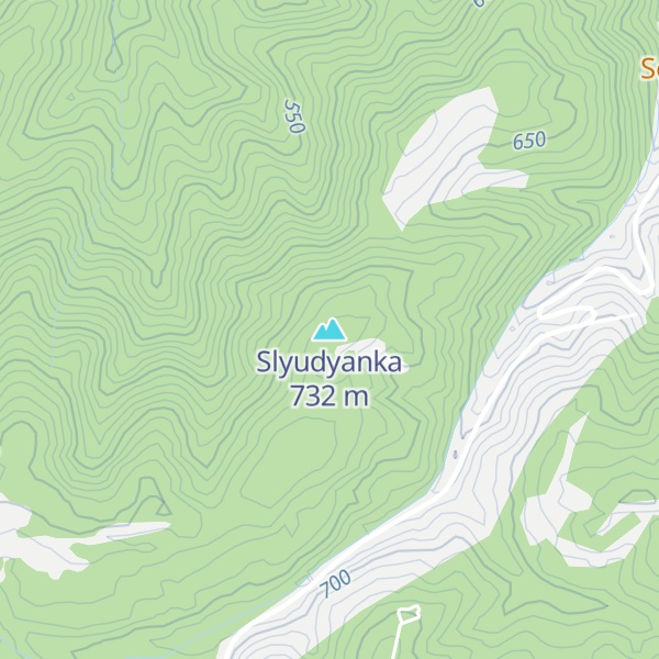 Map of Slyudyanka