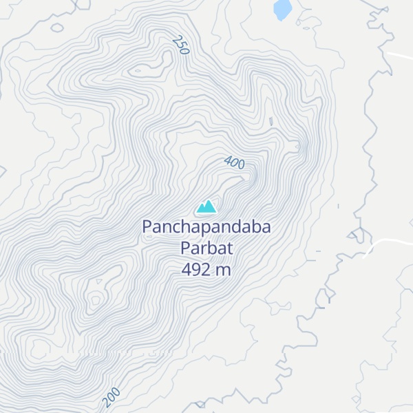 Map of Panchapandaba Parbat