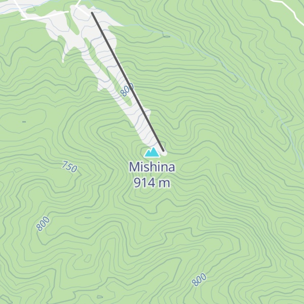 Map of Mishina