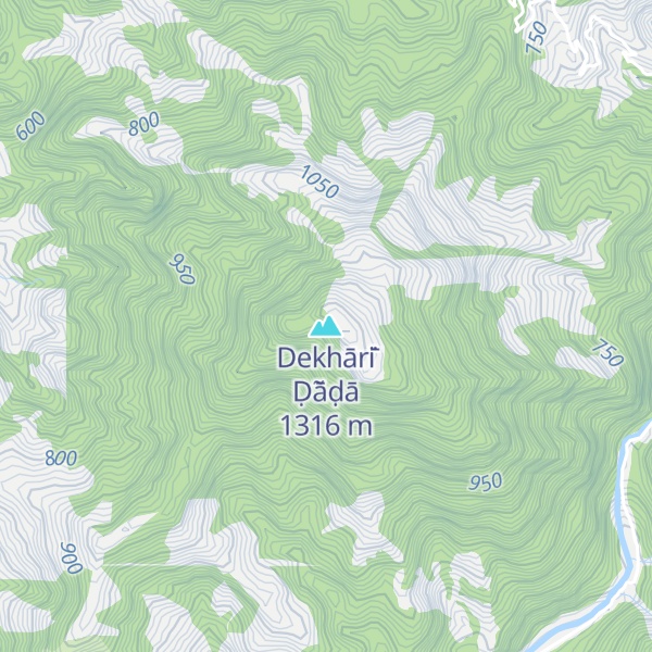 Map of Dekhāri̇̄ Ḍā̃ḍā