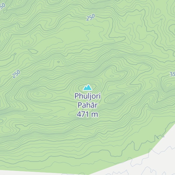 Map of Phuljori Pahār