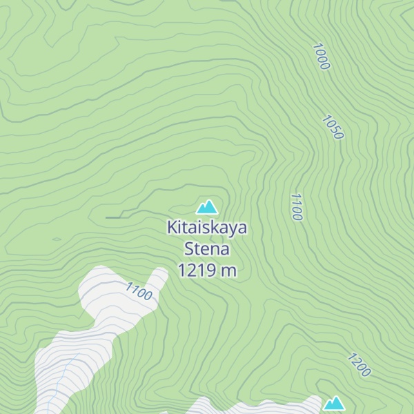 Map of Kitaiskaya Stena