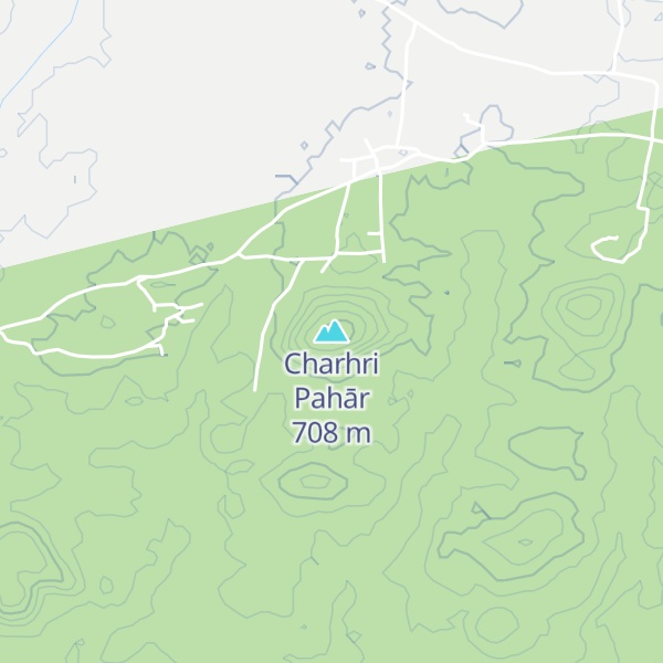 Map of Charhri Pahār