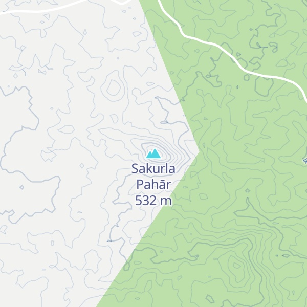 Map of Sakurla Pahār