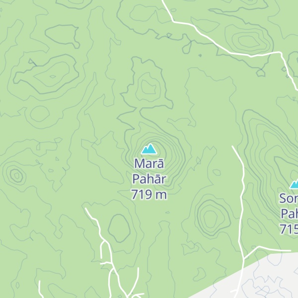 Map of Marā Pahār