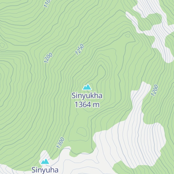 Map of Sinyukha