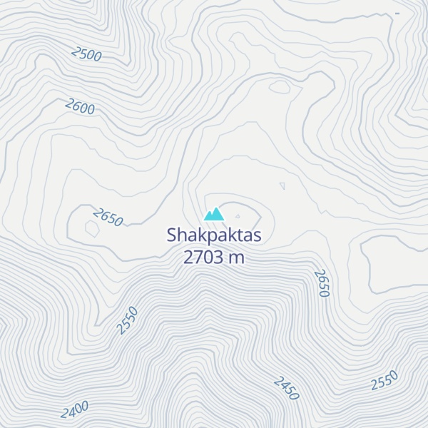 Map of Shakpaktas