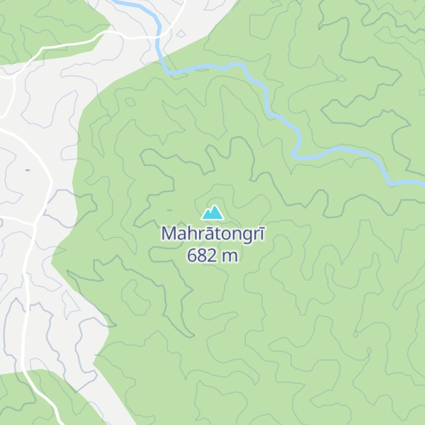 Map of Mahrātongrī