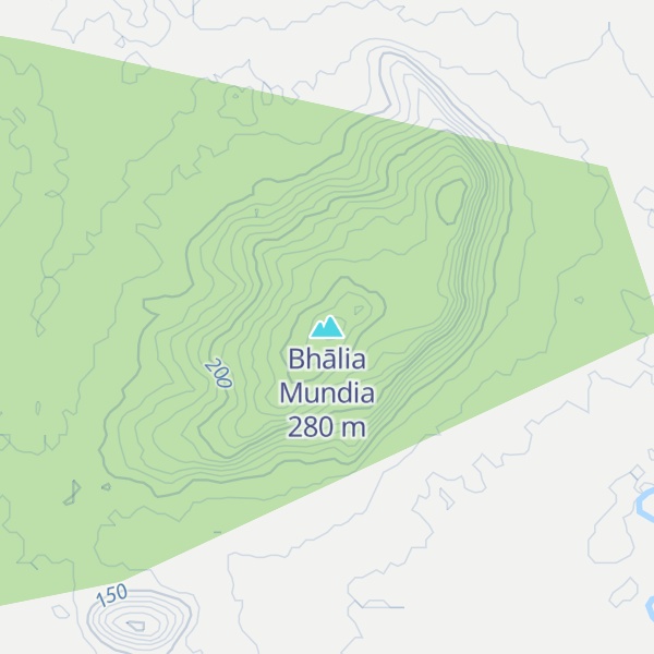 Map of Bhālia Mundia