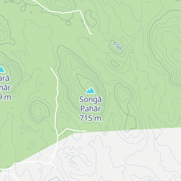Map of Songā Pahār
