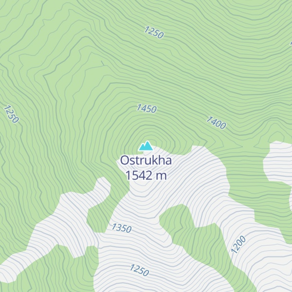 Map of Ostrukha